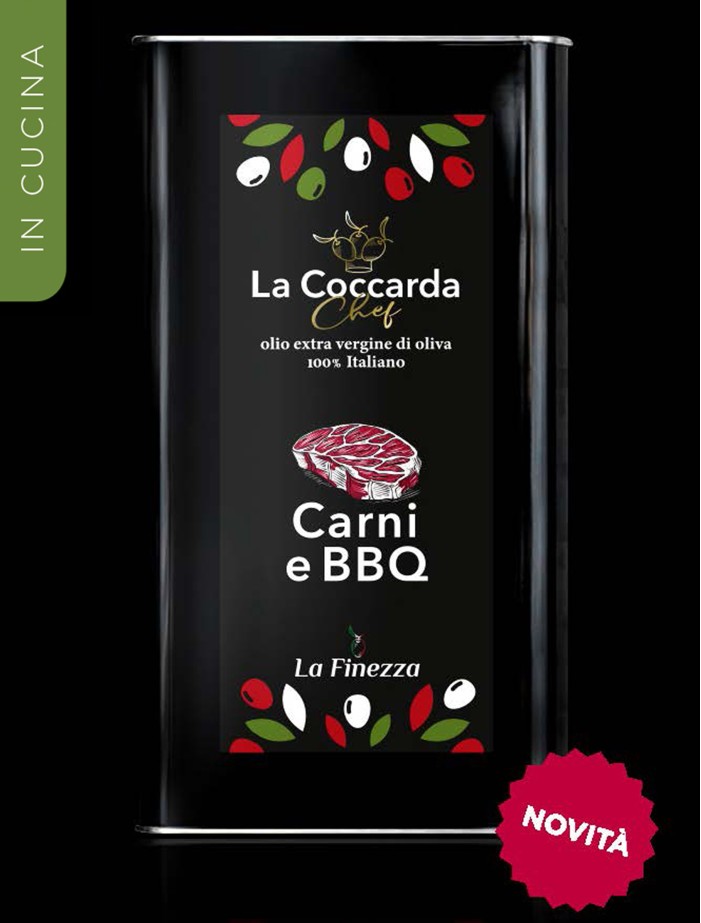 COCCARDA CHEF CARNI e BBQ LATTA 5 LT 