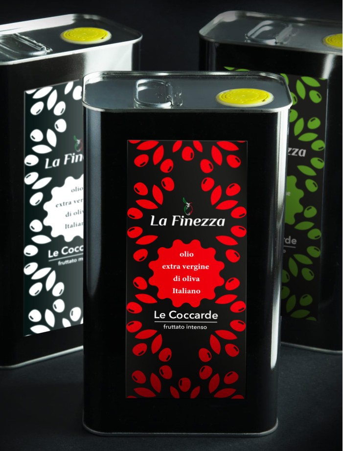 Le Coccarde Fruttato Intenso - Latta Lt. 5