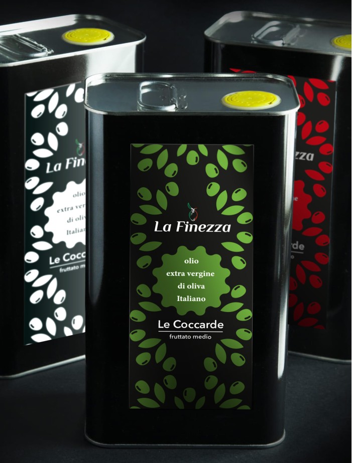 Le Coccarde Fruttato Leggero - Latta Lt. 5