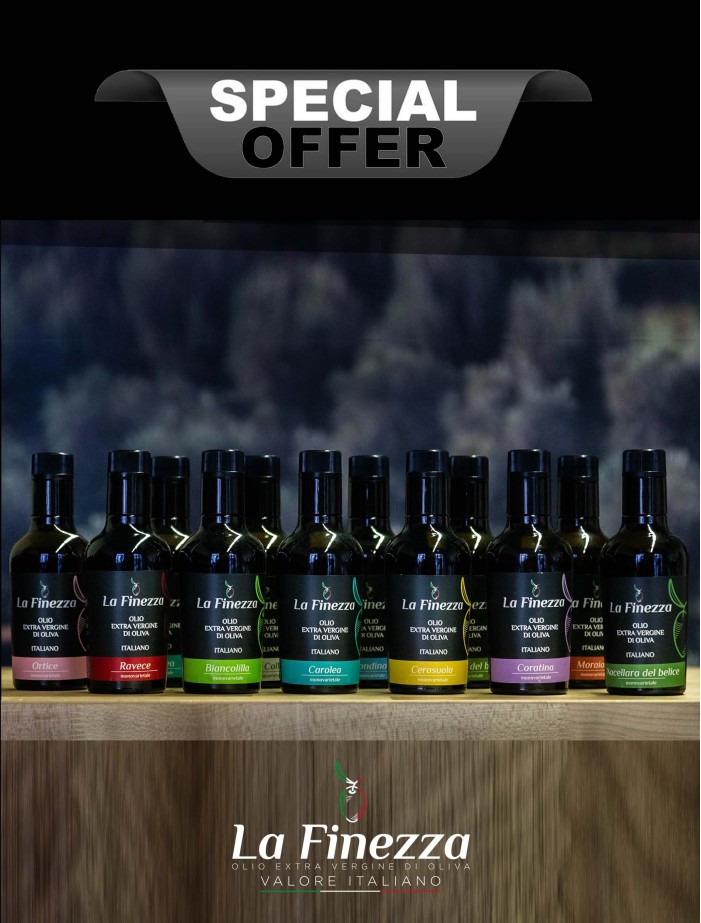 Offerta Monovarietali Misti - olio extra vergine d'oliva