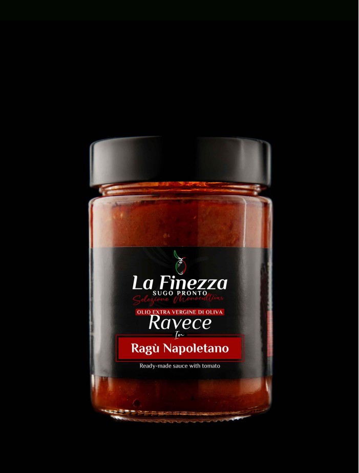 Sugo pronto olio extra vergine di oliva Ravece in Ragù Napoletano 